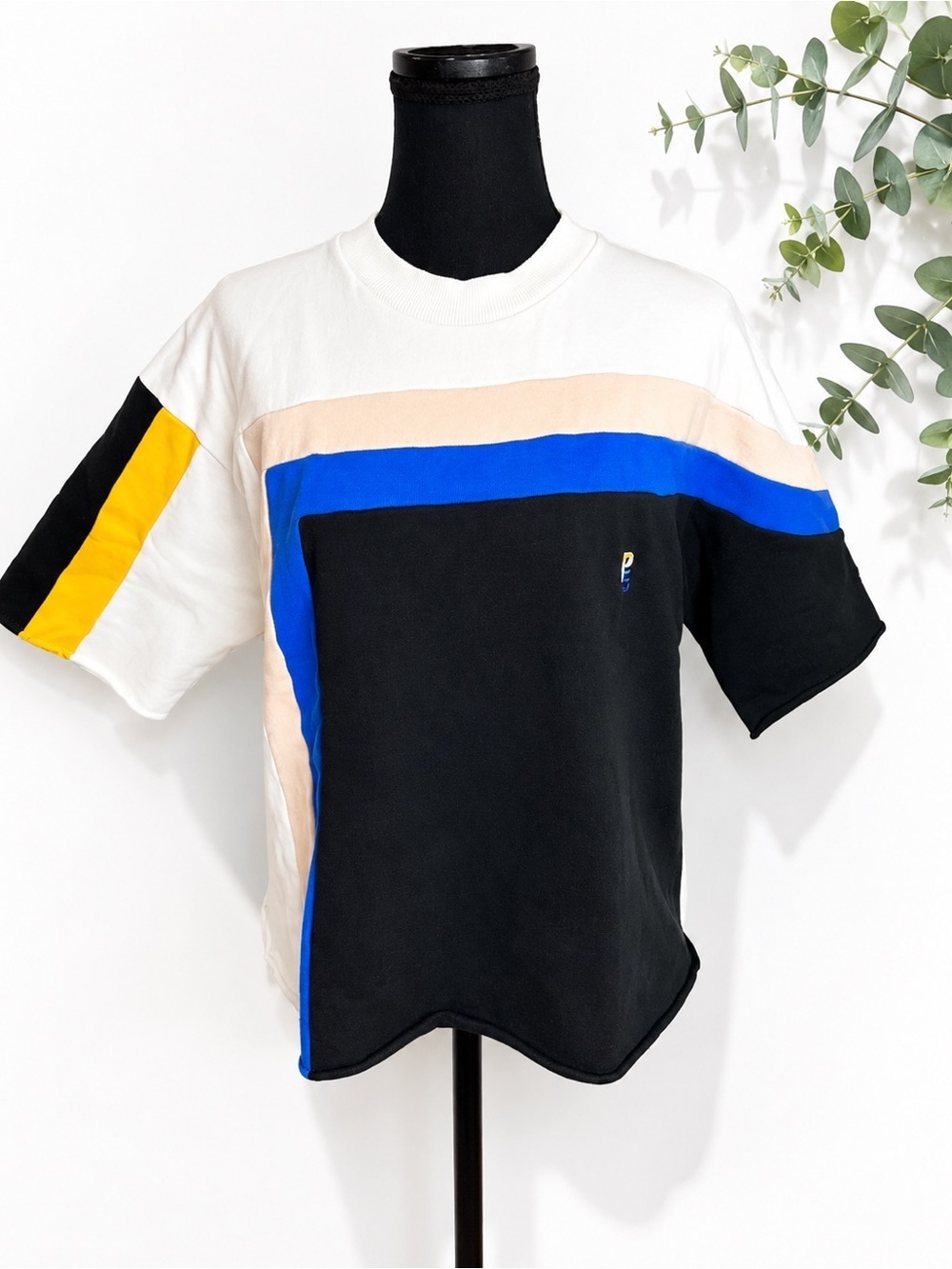 P.E Nation Colorblock Sweatshirt Tee XS